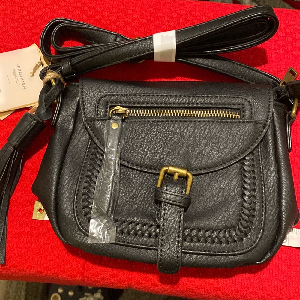 Black Soft vegan leather-RFID